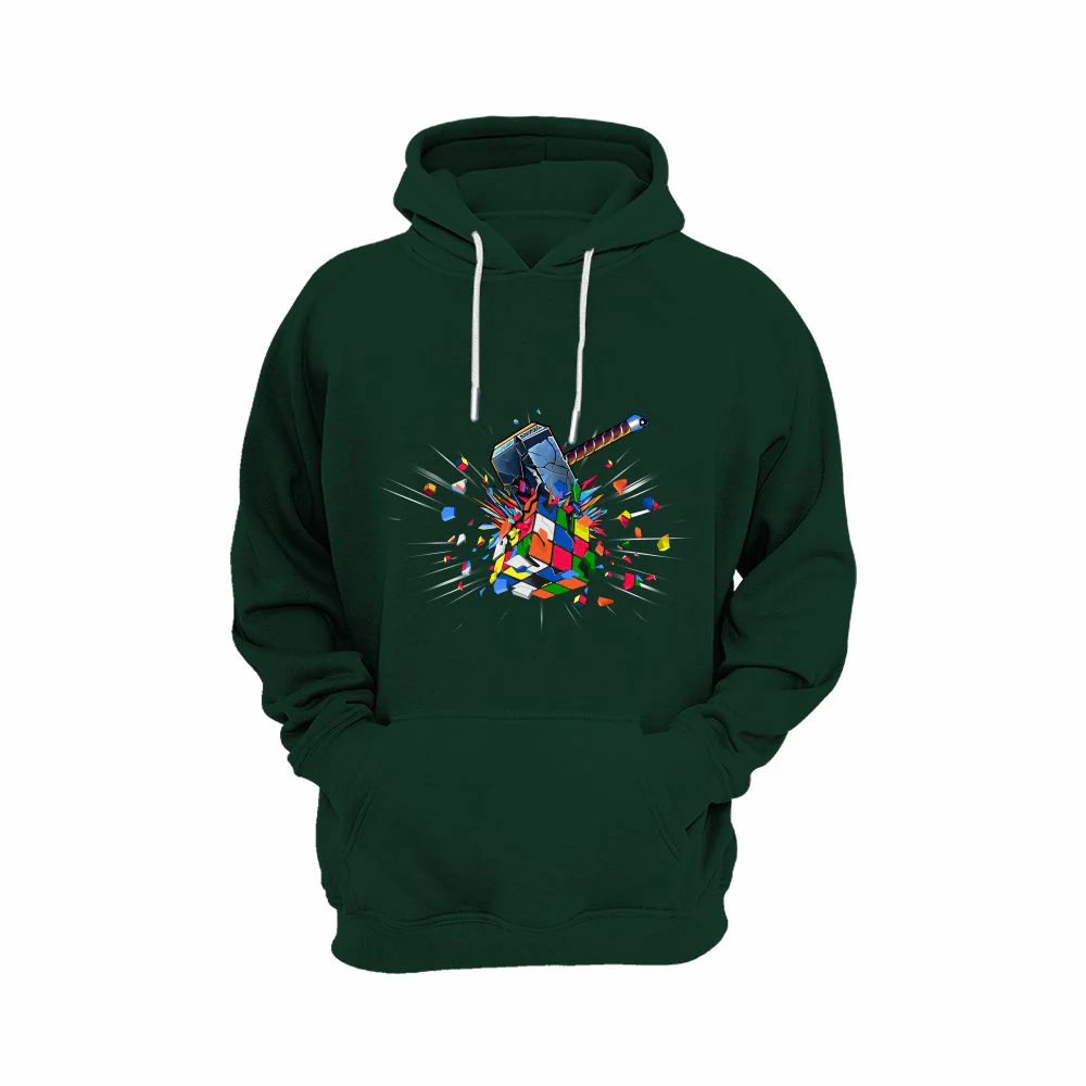 CubeInk Premium Smashed Cube Hoodie - Image 4