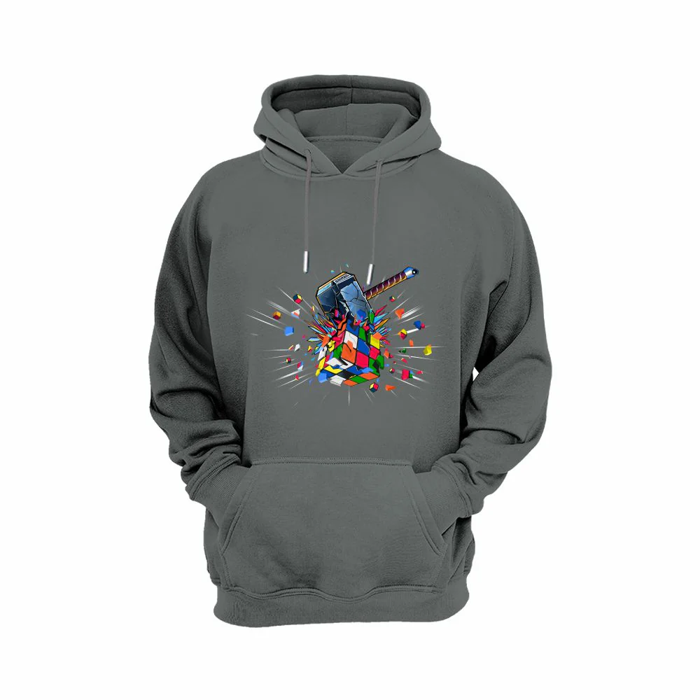 CubeInk Premium Smashed Cube Hoodie - Image 5