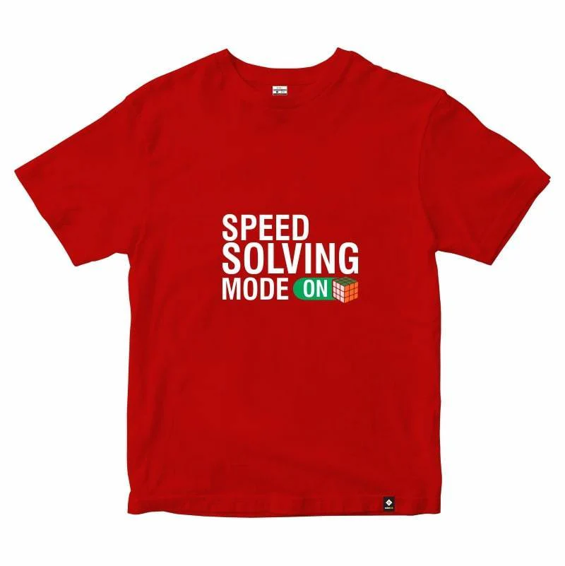 CubeInk Speed Solving Mode - ON T-Shirt - Image 4
