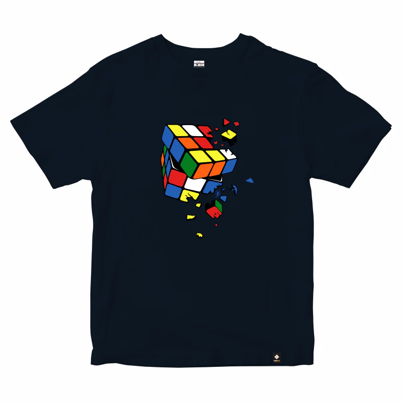 CubeInk Twisted Cube T-Shirt - Image 4