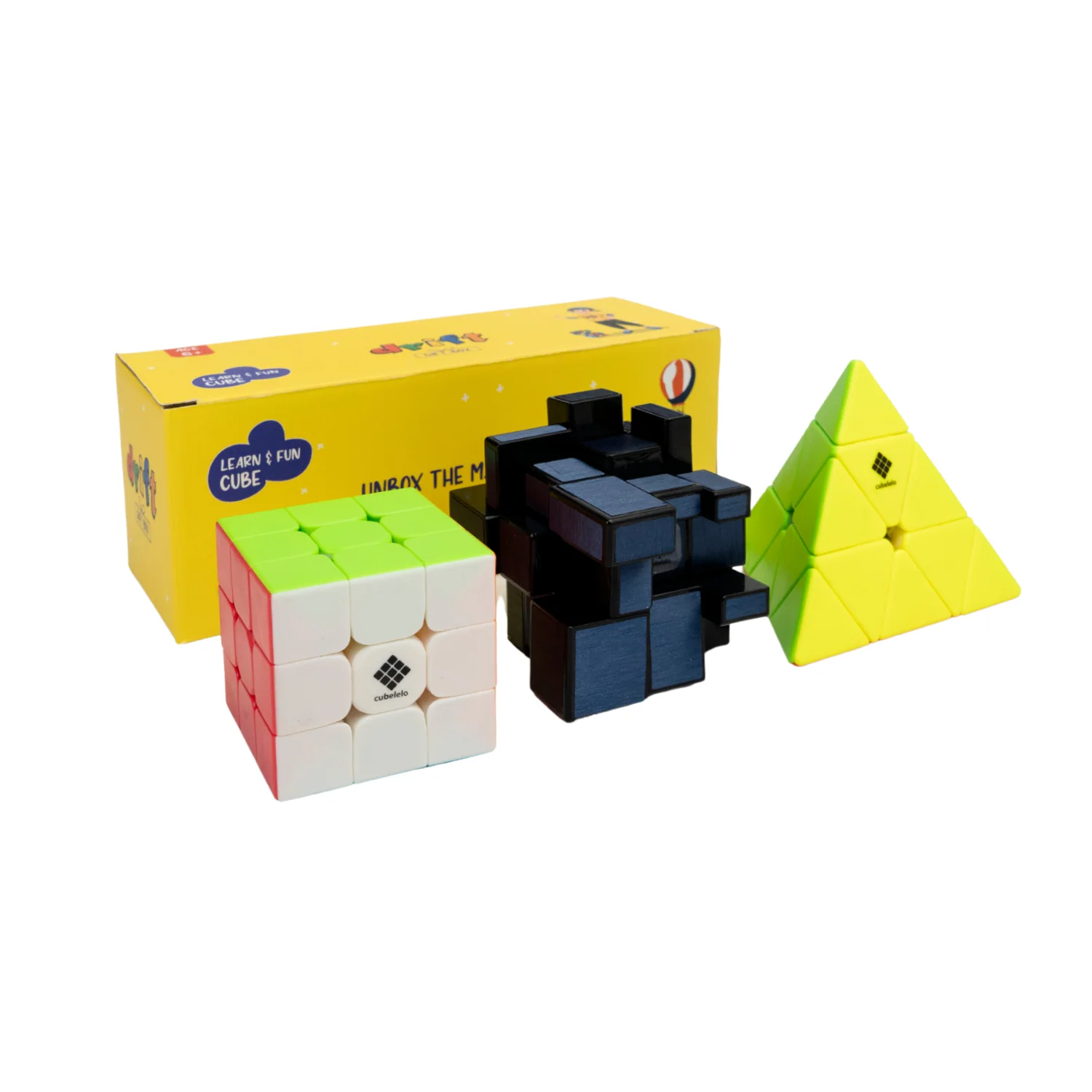 Drift 3x3, Pyraminx & Blue Mirror Gift Box