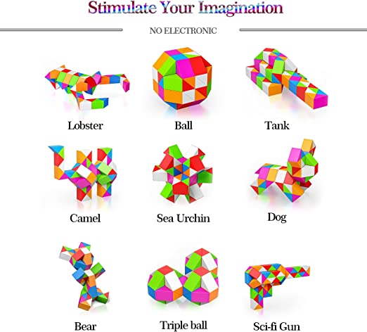 Cubelelo Magic Rainbow Snake Puzzle - Image 24