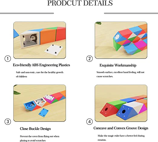 Cubelelo Magic Rainbow Snake Puzzle - Image 25