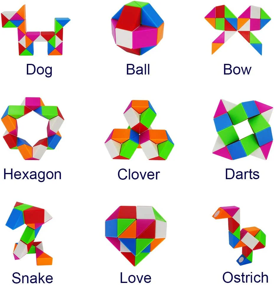 Cubelelo Magic Rainbow Snake Puzzle - Image 4
