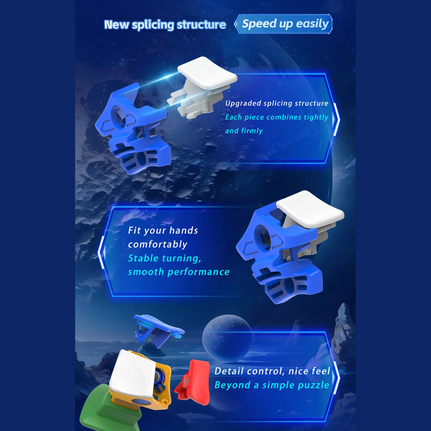 DianSheng Galaxy Master Kilominx (Magnetic) - Image 6