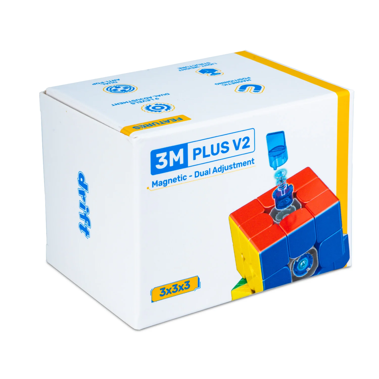 Drift 3M PLUS v2 3x3 (Magnetic) Speed Cube (Refurbished) - Image 7