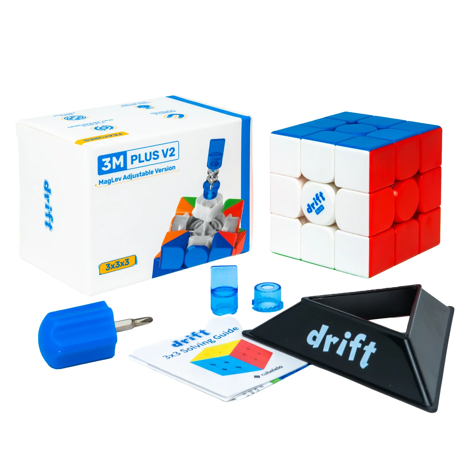Drift 3M PLUS v2 3x3 (Magnetic) Speed Cube (Refurbished) - Image 8