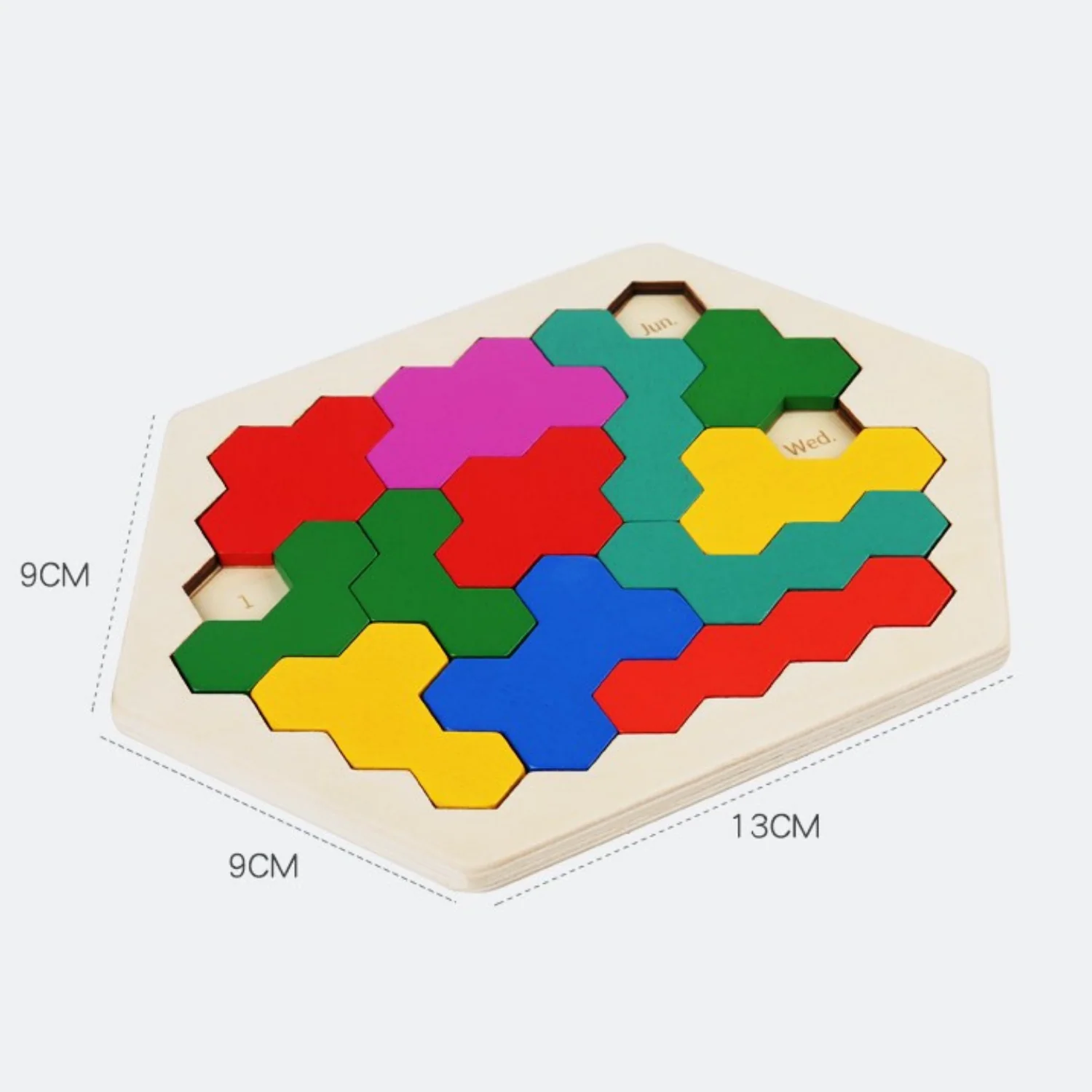 Drift Honeycomb Weekday Calendar Puzzle - Image 3