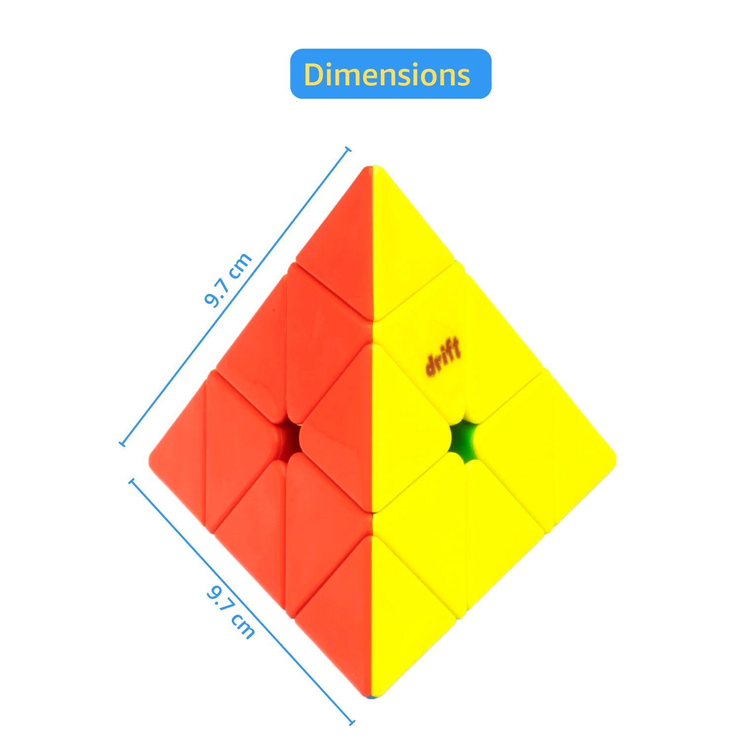 Drift Pyraminx M (Magnetic) BYOB - Image 7