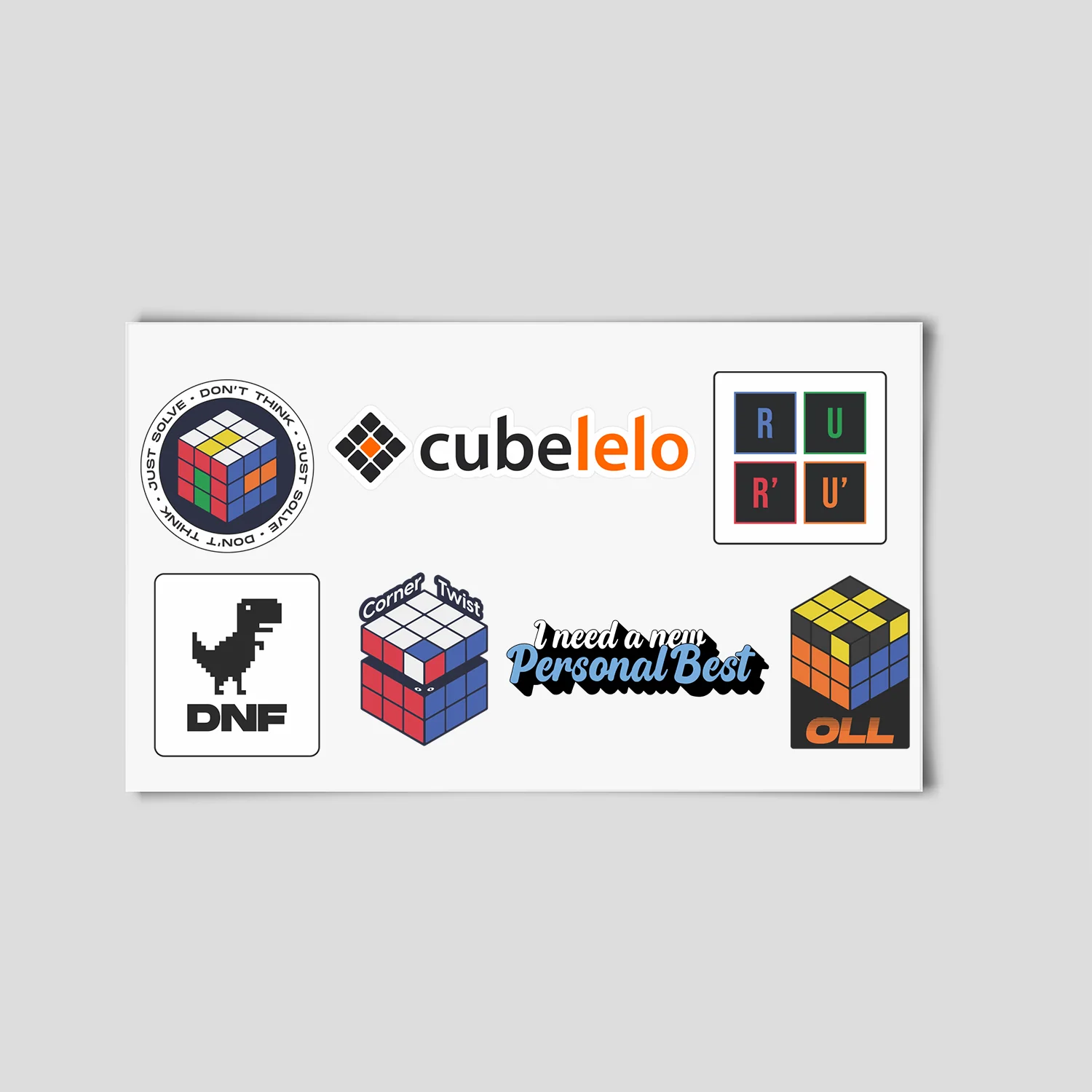 Speedcubing Stickers (Assorted) - Image 2