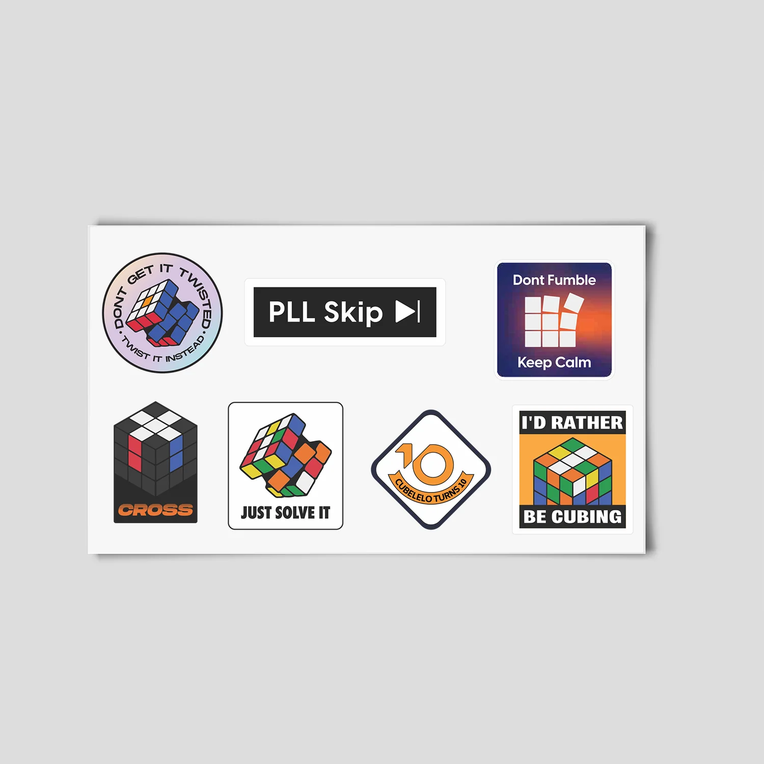 Speedcubing Stickers (Assorted) - Image 3