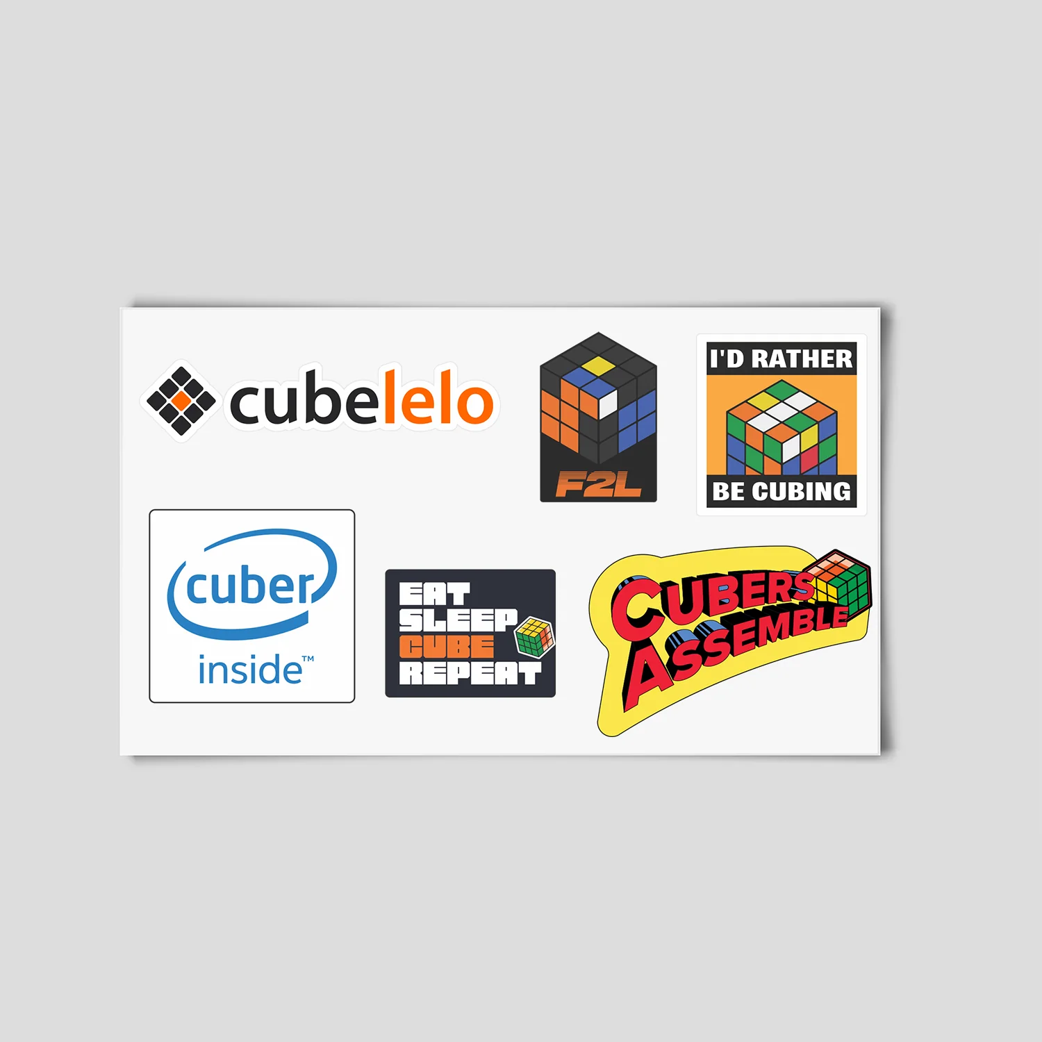 Speedcubing Stickers (Assorted) - Image 4