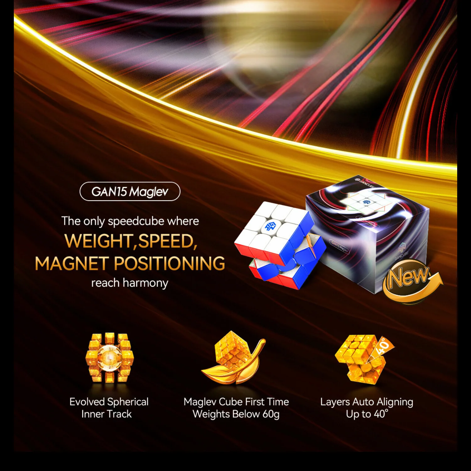 GAN 15 Maglev 3x3 (Magnetic) - Image 10