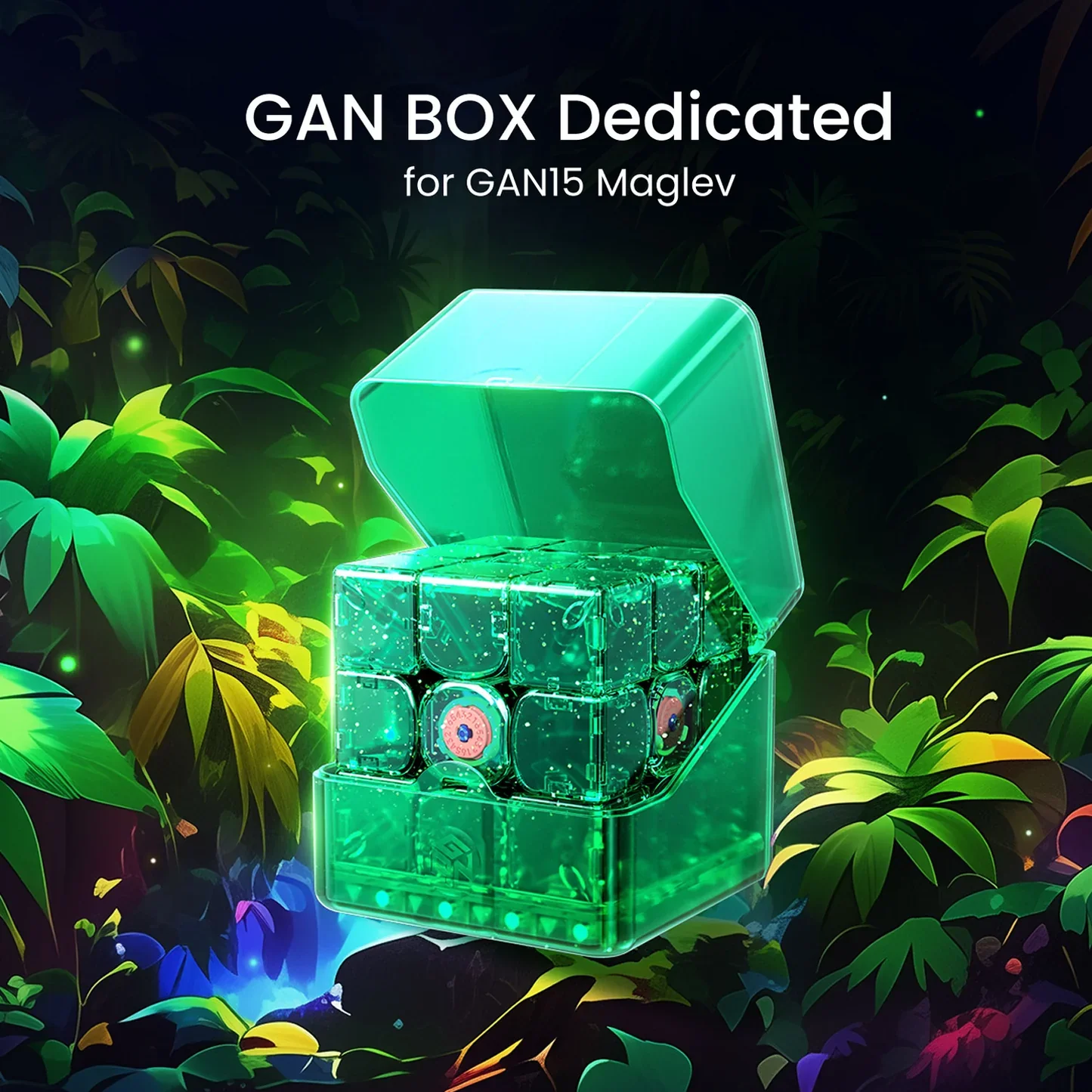 GAN 15 MagLev EmeraldoX 3x3 (Limited Edition) - Image 9