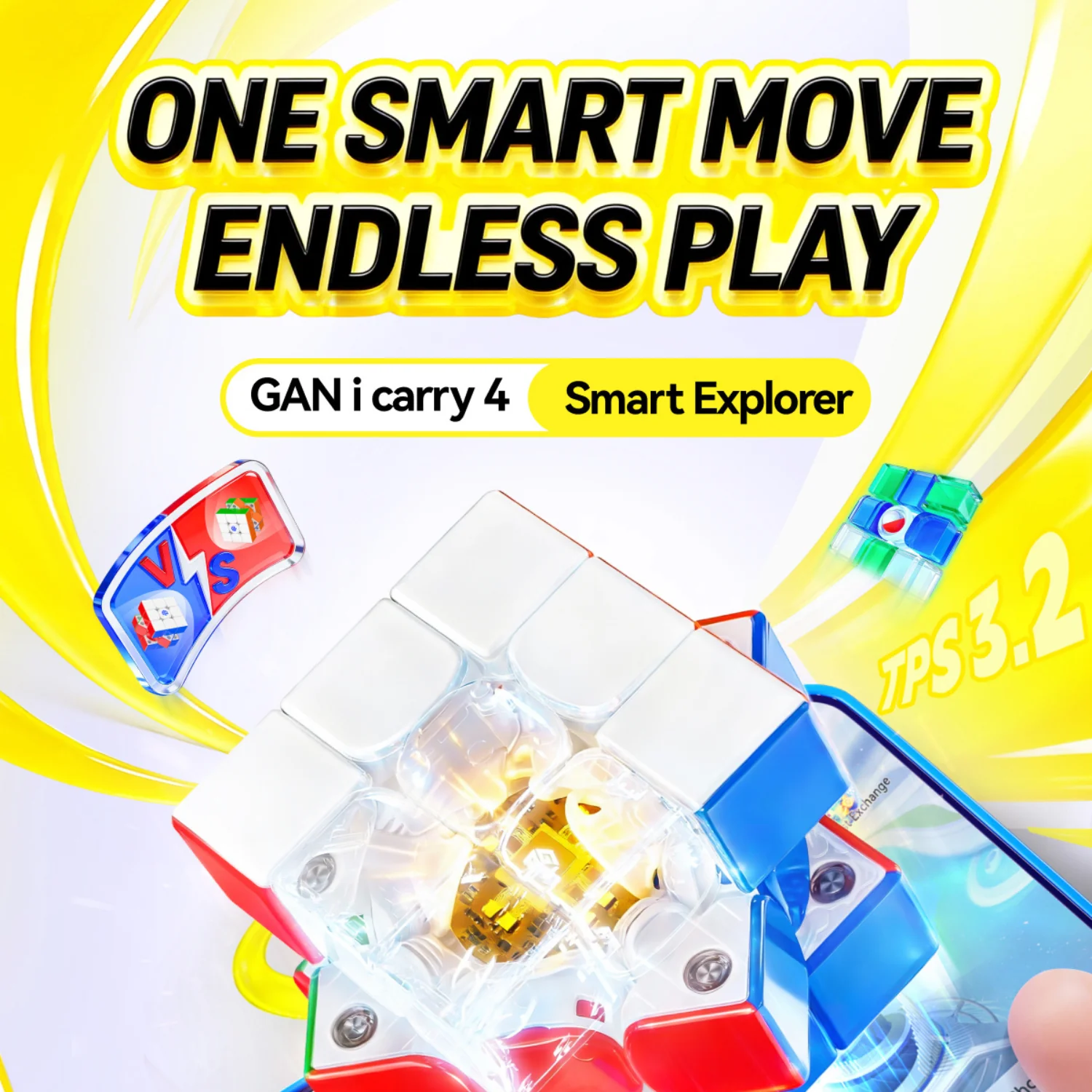 GAN 356 i Carry 4 Smart Cube