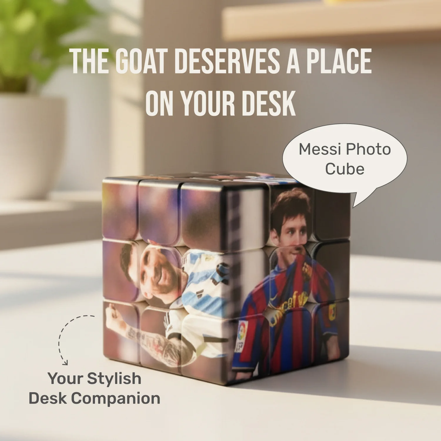 Messi Rubik’s Cube – Full UV-Printed Tribute Puzzle | Limited Edition Collectible - Image 5