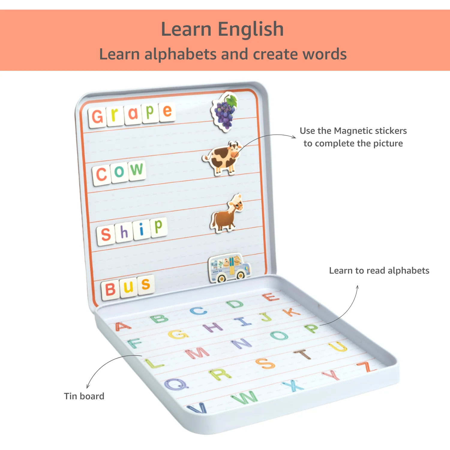 Montessori Fun Magnetic Sticker Game - Image 6