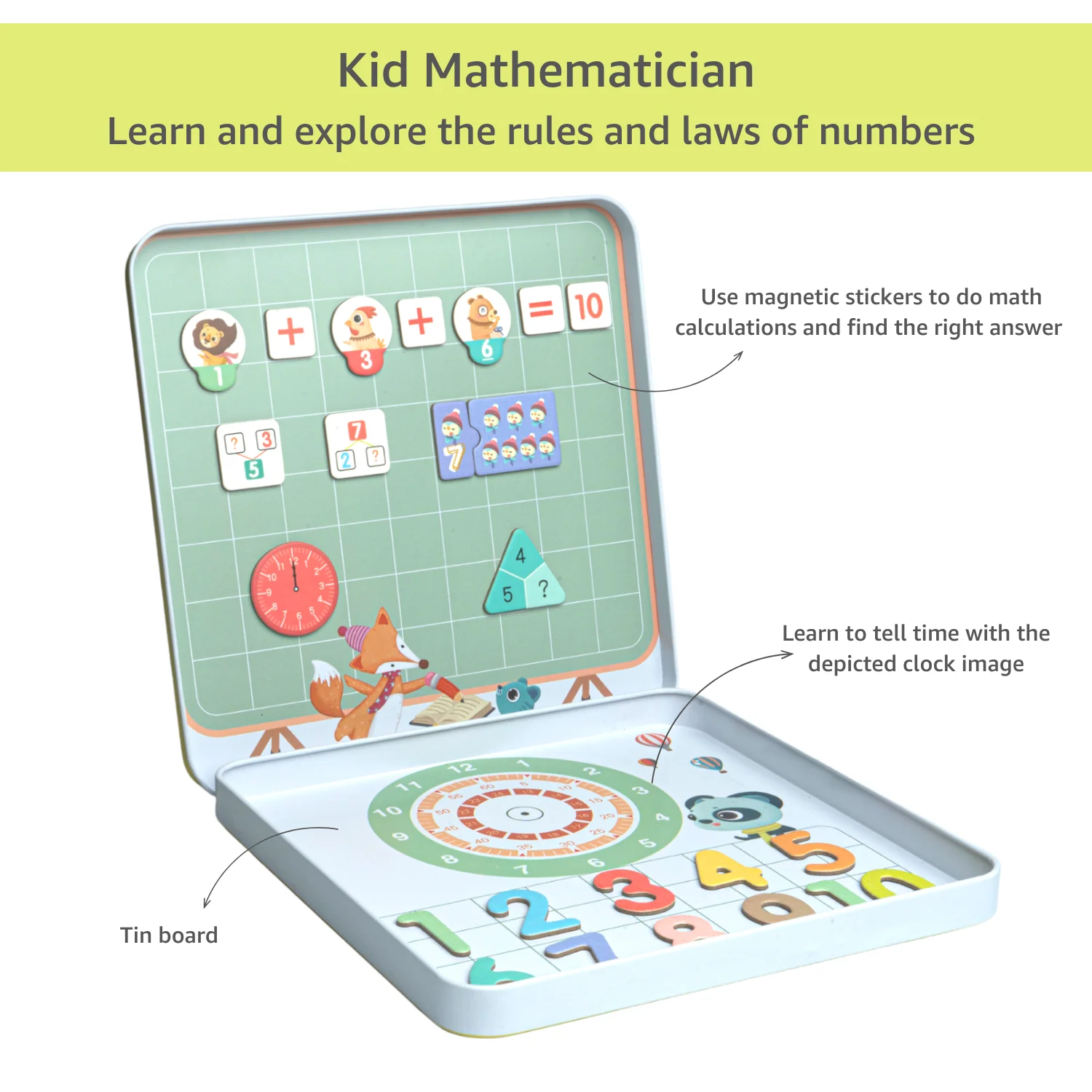 Montessori Fun Magnetic Sticker Game - Image 9