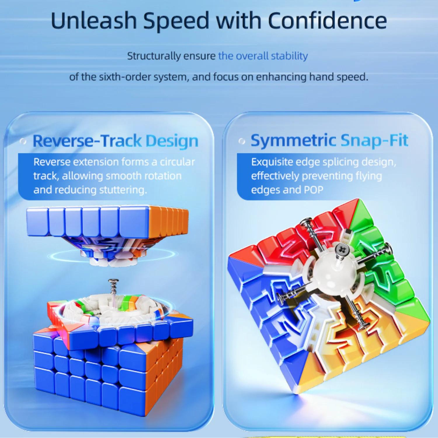 MoYu AoShi v4 6x6 (Magnetic) Speedcube - Image 11