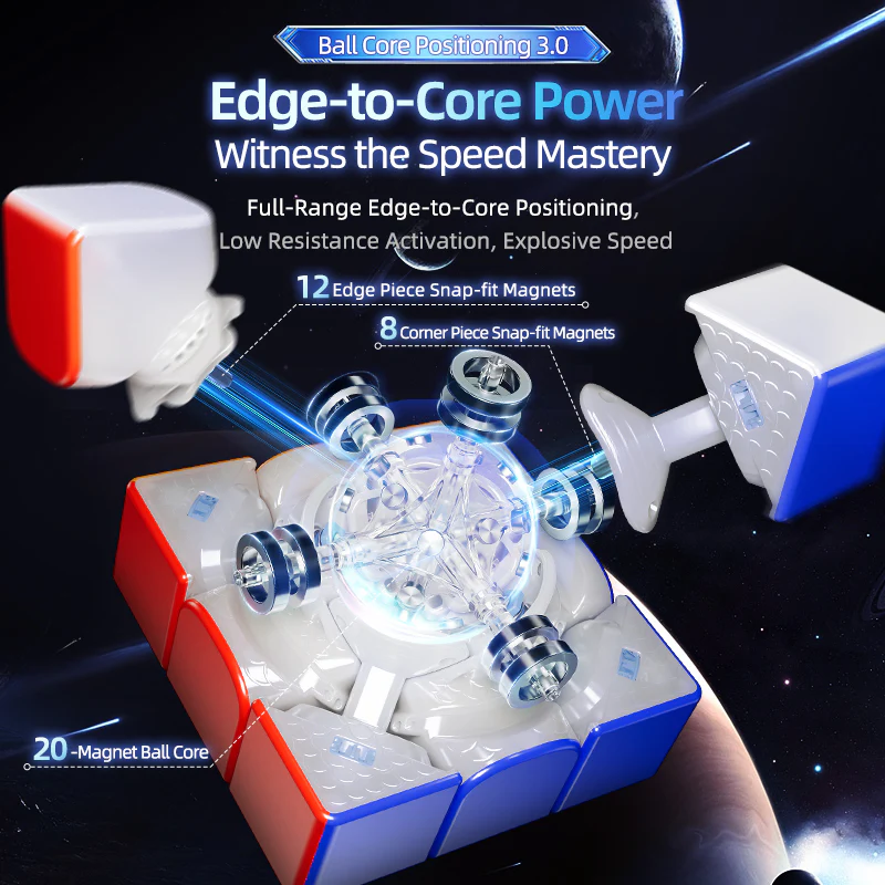 MoYu Super WeiLong v2 3x3 (Magnetic) - Image 9