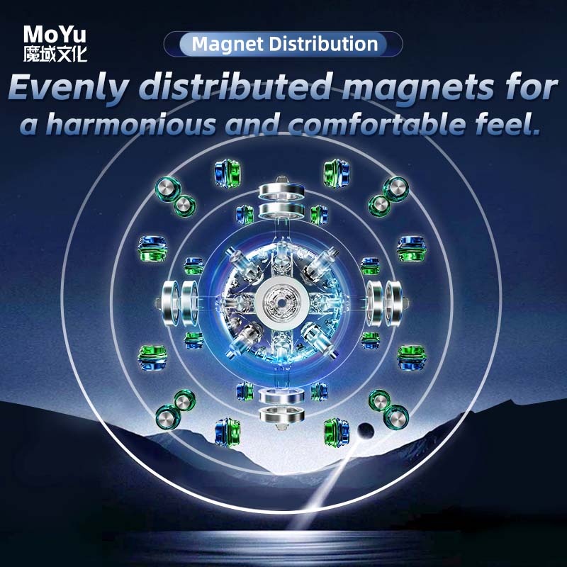 MoYu WeiLong v11 3x3 (Magnetic) - Image 7