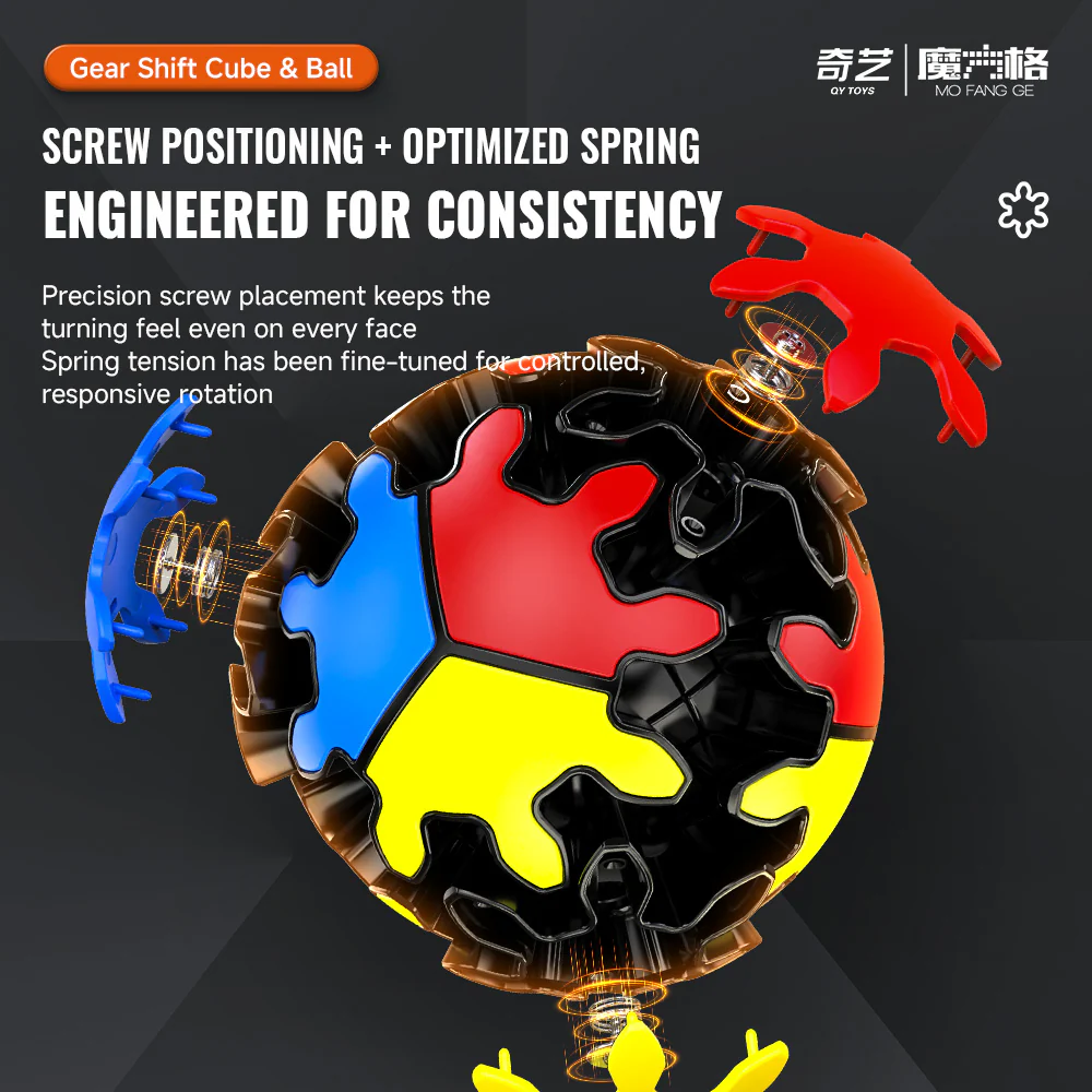 QiYi 2x2 Gear Shift Cube - Image 3