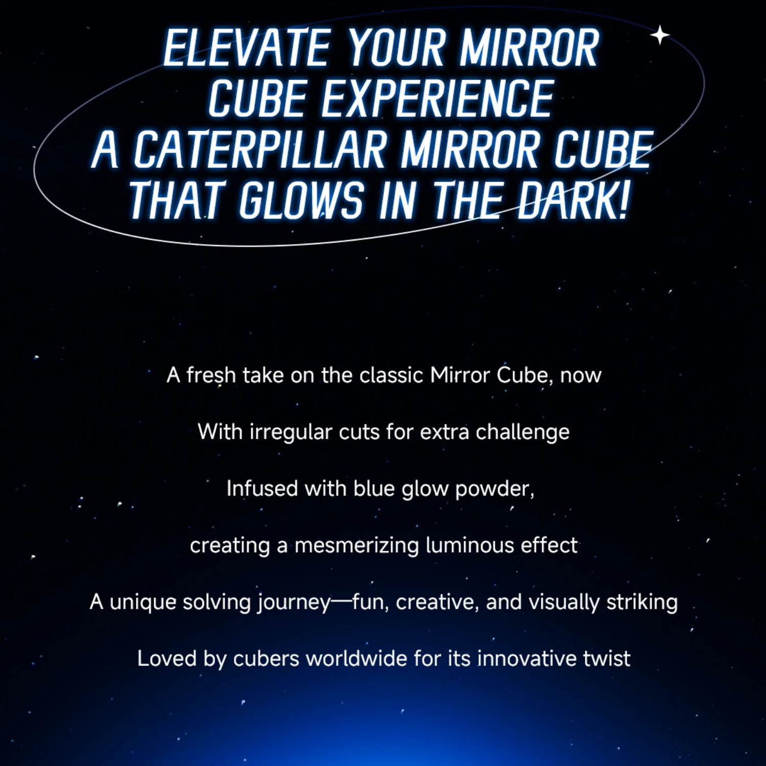 QiYi 3x3 Mirror Cube (Glow in Dark) - Image 4