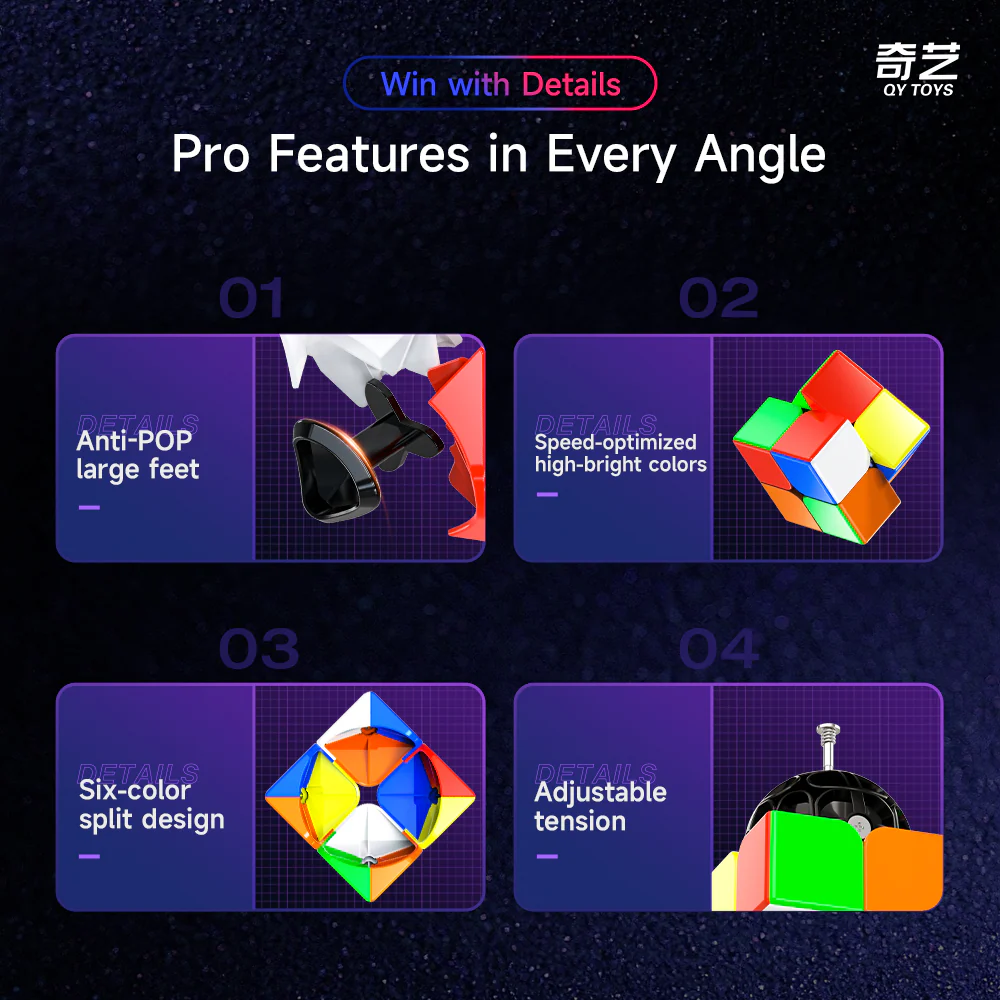 QiYi Warrior 2x2 (Magnetic) - Image 4