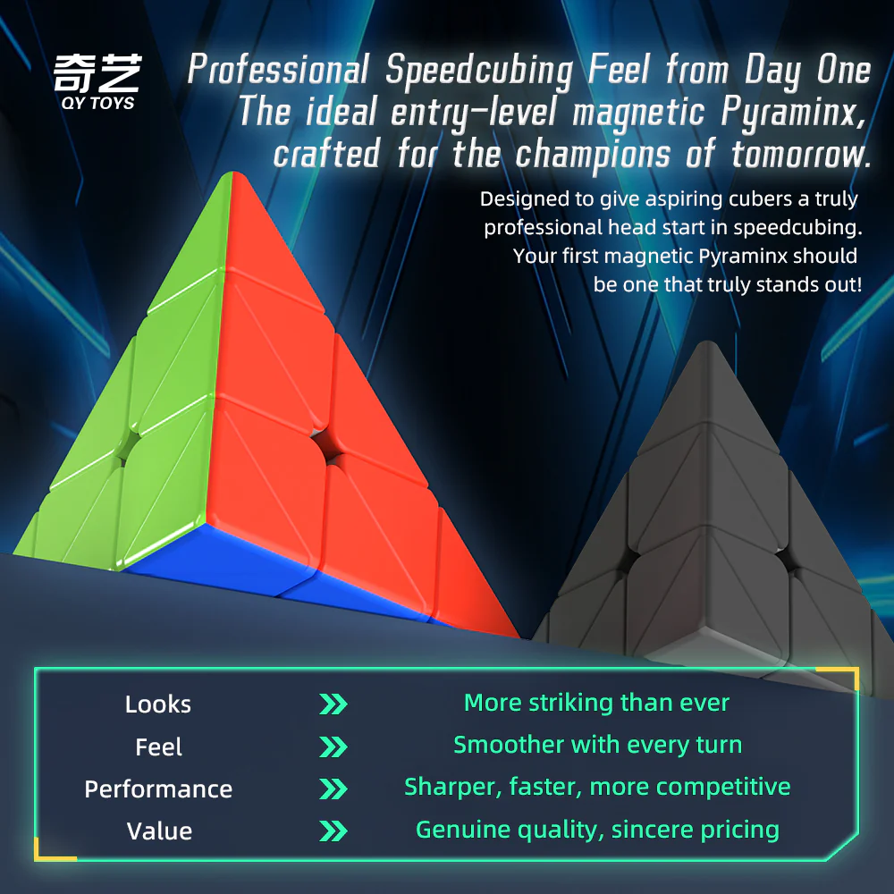 QiYi Warrior M Pyraminx (Magnetic) - Image 8