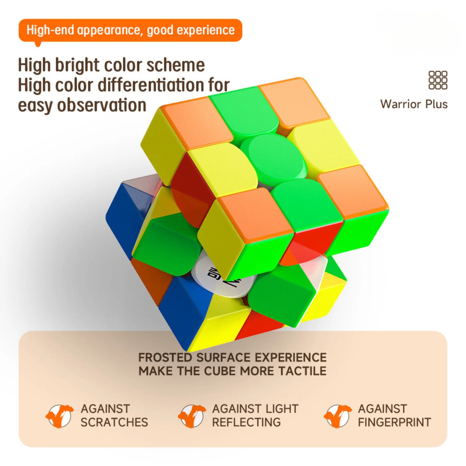 QiYi Warrior Plus 3x3 (18.8 cms) - Image 6