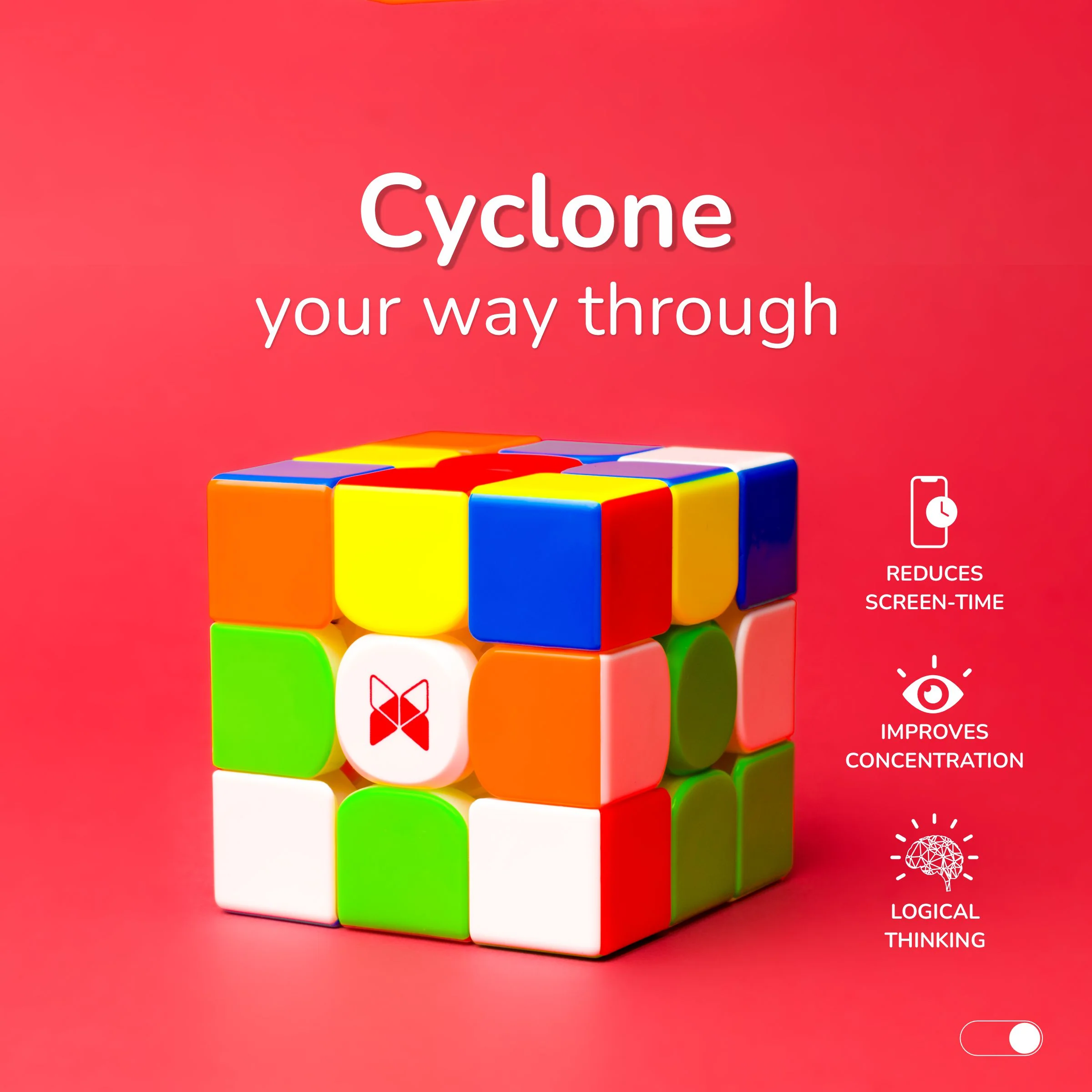 QiYi X-Man Tornado v3 3x3 - Image 8