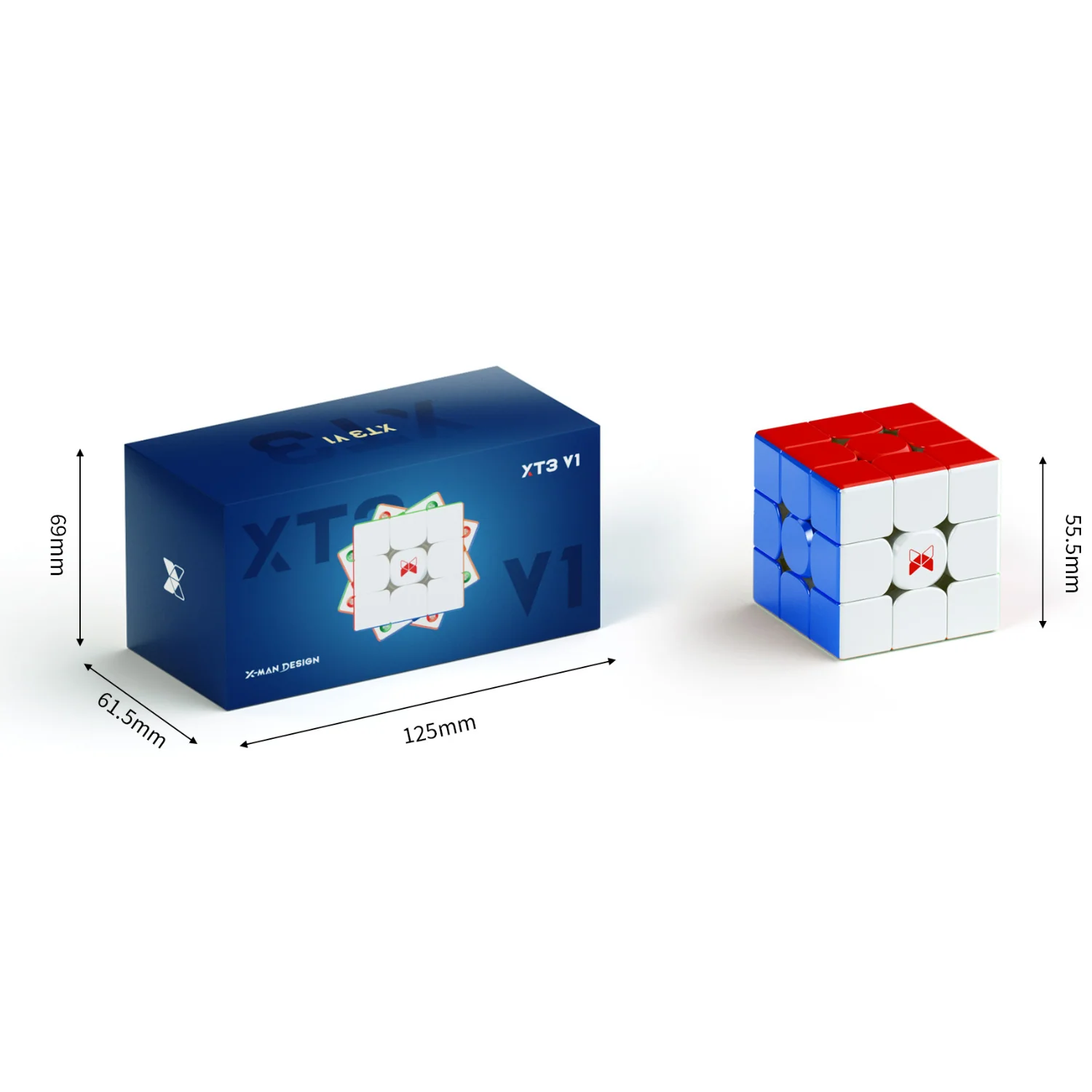 QiYi X-Man XT3 v1 3x3 (Magnetic) - Image 11