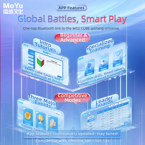 MoYu Super AoLong 3x3 AI Smart Cube (MagLev, Magnetic) - Image 4