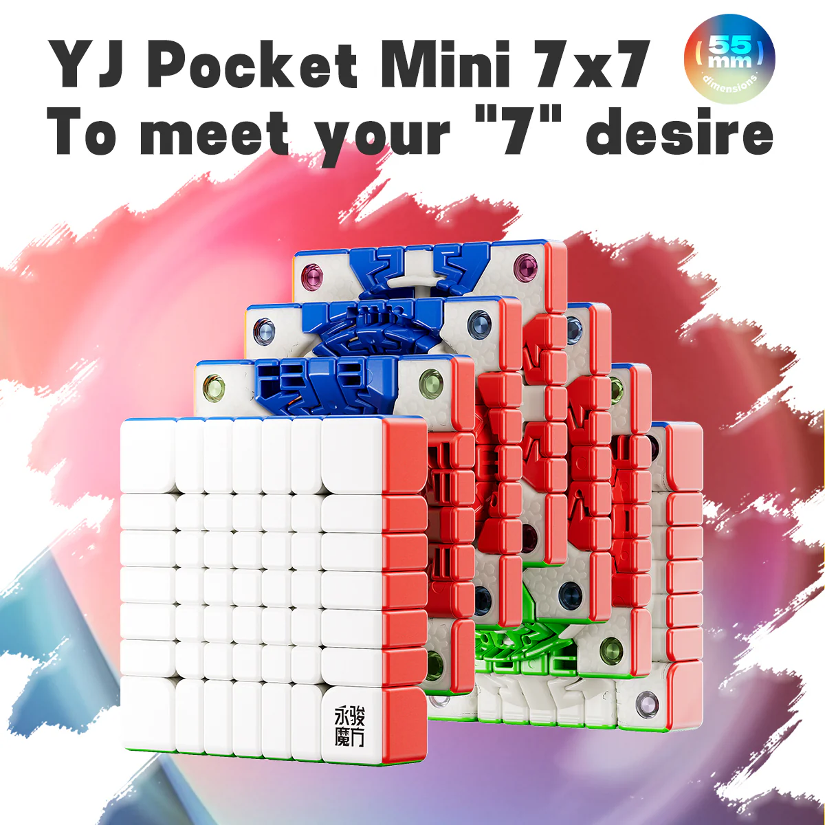 YJ Pocket Cube 7x7 Mini (Magnetic)