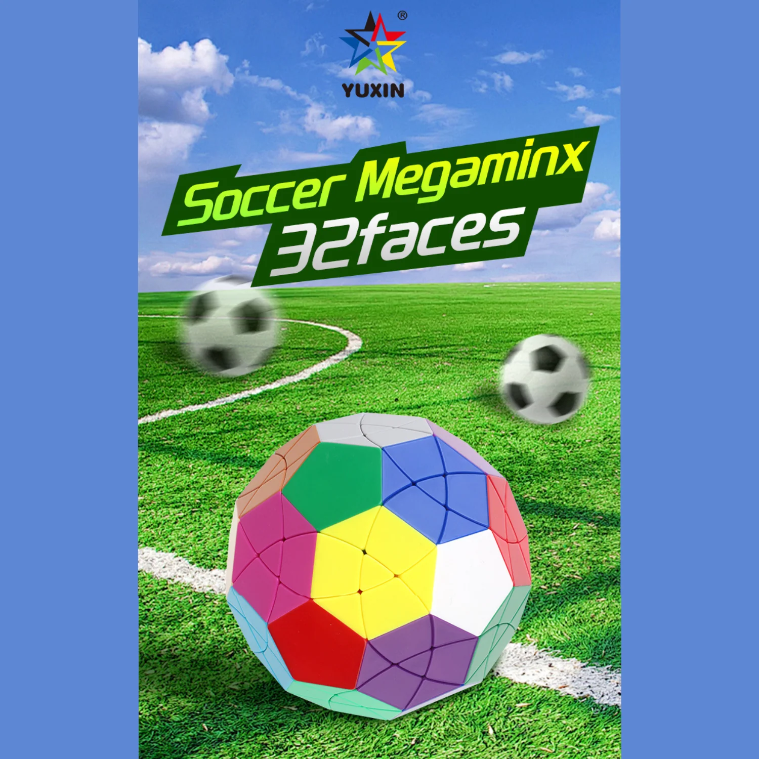 YuXin 12 Axis Soccer Megaminx - Image 3